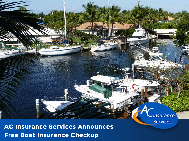 AC Insurance Services Announces Free Boat Insurance Checkup