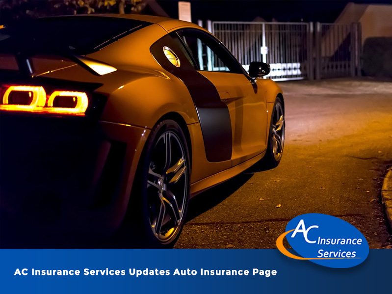 AC Insurance Services Updates Auto Insurance Page