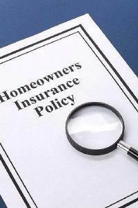 Homeowners policy